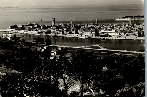 12413 - Kroatien - Rab , Panorama - gelaufen 1961