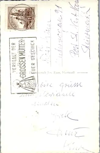 12463 - Steiermark - Mariazell , Grosse Glocke ( bis 1942 ) - gelaufen 1965