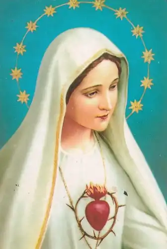 12466 - Heiligenbild - Andenken , Heilige Maria