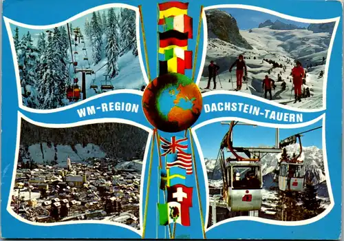 12476 - Steiermark - Dachstein Tauern Region , Mehrbildkarte - gelaufen