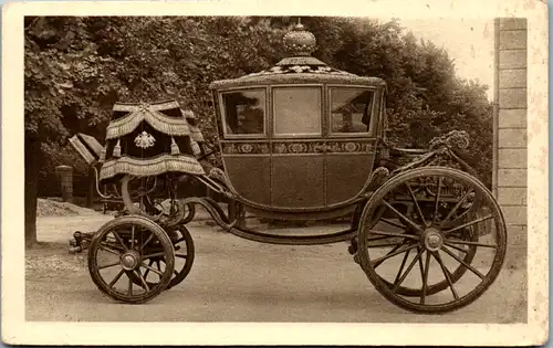 12492 -  - Schönbrunn Wagenburg , Krönungswagen Napoleon I , für die Krönung in Mailand 1810 , gebaut von Jaquin in Paris - nicht gelaufen