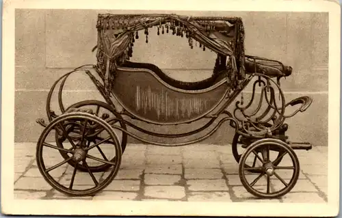 12498 -  - Schönbrunn Wagenburg , Kinderwagen des Kaisers Josef II , um 1745 - nicht gelaufen