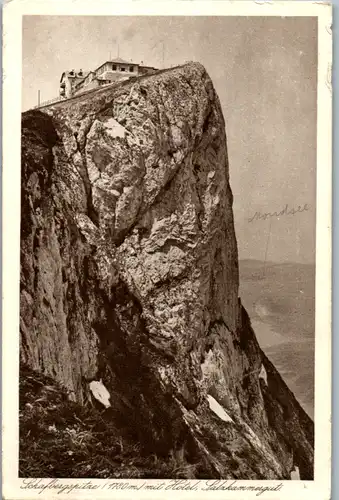 12517 - Oberösterreich - Schafbergspitze mit Hotel Salzkammergut - gelaufen 1923