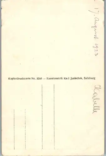 12517 - Oberösterreich - Schafbergspitze mit Hotel Salzkammergut - gelaufen 1923