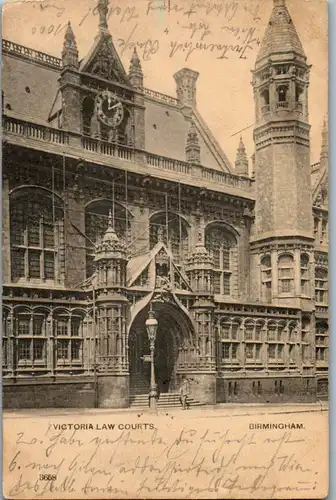 12519 - Großbritannien - Victoria Law Courts , Birmingham - gelaufen