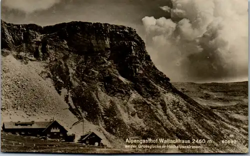 12532 - Kärnten - Heiligenblut , Alpengasthof Wallackhaus an der Großglockner Hochalpenstrasse - gelaufen
