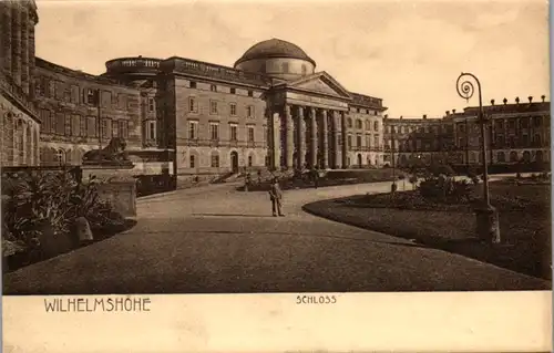 12533 - Deutschland - Wilhelmshöhe , Schloss - nicht gelaufen 1904