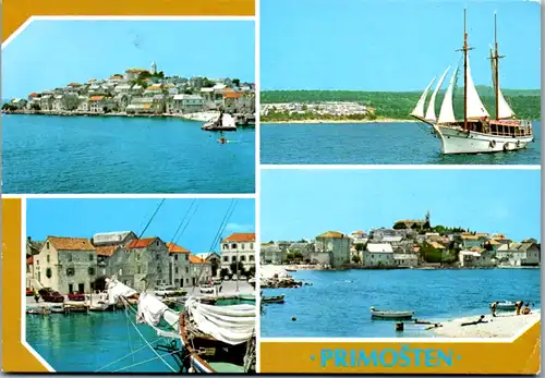 12552 - Kroatien - Primosten , Mehrbildkarte  - gelaufen