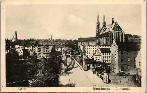 12585 - Deutschland - Göritz , Altstadtbrücke , Peterskirche - nicht gelaufen