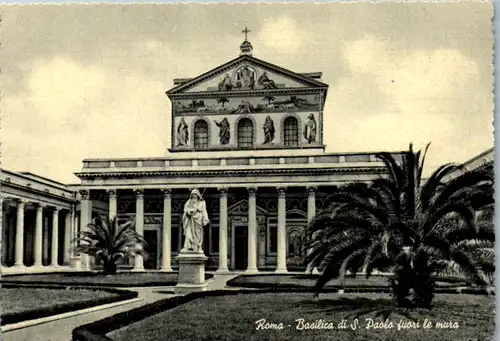 12599 - Italien - Roma , Rom , Basilica di S. Paolo fuori le mura - nicht gelaufen