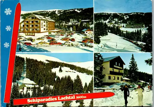 12634 - Steiermark - Niederwölz , Lachtal , Wölzer Tauern , Mehrbildkarte - gelaufen 1979