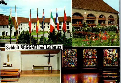 12639 - Steiermark - Leibnitz , Schloß Seggau , Michaelskapelle - gelaufen 1984