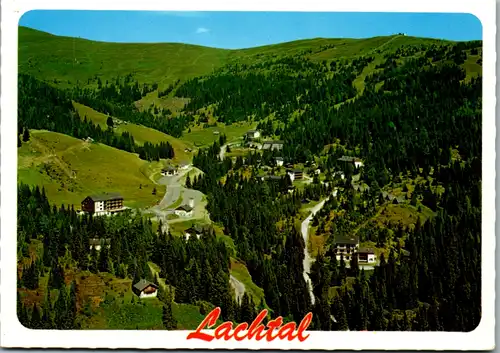 12644 - Steiermark - Niederwölz , Lachtal , Panorama - gelaufen 1980