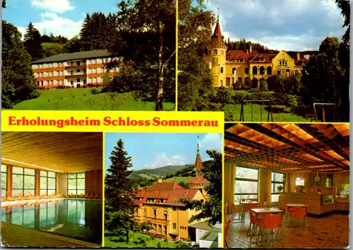 12649 - Steiermark - Spital am Semmering , Schloss Sommerau - gelaufen 1979