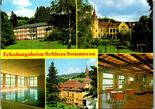 12667 - Steiermark - Spital am Semmering , Schloss Sommerau , Mehrbildkarte - gelaufen 1983