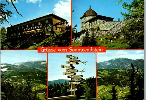 12696 - Niederösterreich - Maria Schutz , Sonnwendstein , Pollereshaus , Mehrbildkarte - nicht gelaufen