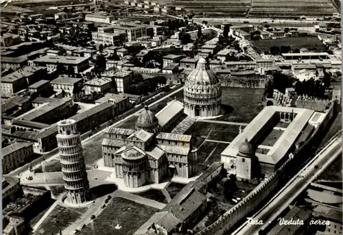 12725 - Italien - Pisa , Panorama - gelaufen