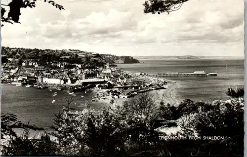 12815 - Großbritannien - Teignmouth from Shaldon - gelaufen 1963
