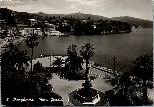 12827 - Italien - S. Margherita , Nuovi Giardini - gelaufen 1953