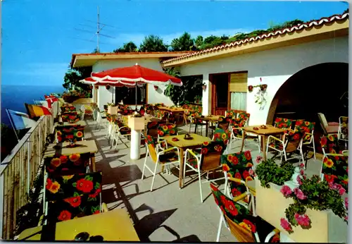 12919 - Spanien - Teneriffa , Santa Ursula , Cafe vista Paraiso , Puerto de la Cruz - gelaufen 1984