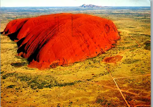 12937 - Australien - Ayers Rock - gelaufen 1989
