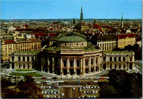 12944 - Wien - Burgtheater , Imperial Theatre or Court Theatre - gelaufen 1985