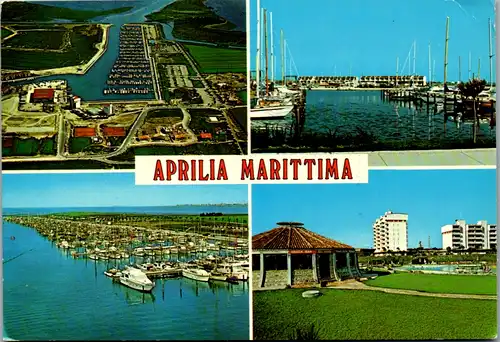 12949 - Italien - Aprilia Marittima , Mehrbildkarte - gelaufen