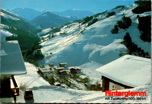 12963 - Salzburg - Hinterglemm mit Zwölferlifte , Wintersport - gelaufen