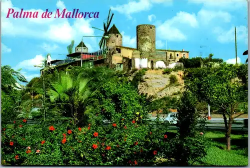 12969 - Spanien - Palma de Mallorca , Molinos Jack el Negro - gelaufen