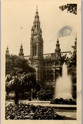 13018 - Wien - Rathaus - nicht gelaufen 1940