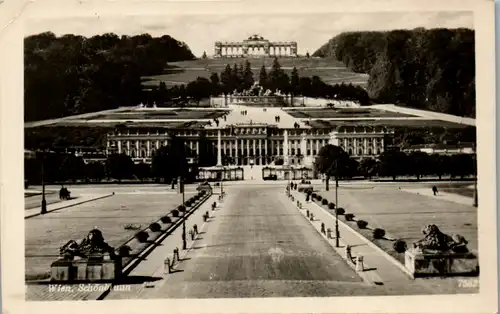 13019 - Wien - Schönbrunn - nicht gelaufen 1940