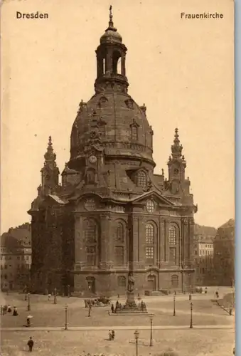 13029 - Deutschland - Dresden , Frauenkirche - nicht gelaufen