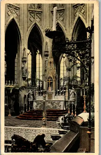 13031 - Niederlande - Hertogenbosch , Kathedrale Basiliek St Jan den Bosch Hoogaltaar - gelaufen 1955