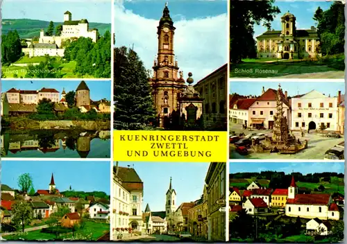 13077 - Niederösterreich - Zwettl , Rappotenstein , Rieggers , Rosenau , Jagenbach - gelaufen 1981