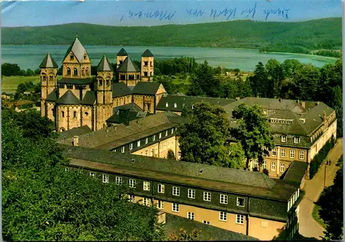 13087 - Deutschland - Maria Laach , Blick von Südwesten - gelaufen