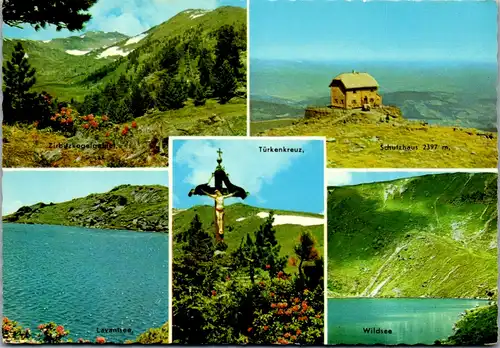 13092 - Steiermark - Lavantsee , Zirbitzkogel , Türkenkreuz , Wildsee , Schutzhaus - gelaufen