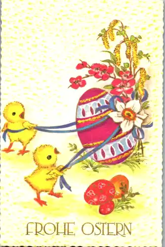 13096 -  - Frohe Ostern - gelaufen 1976
