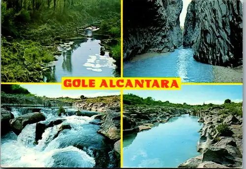 13121 - Italien - Gole Alcantara - gelaufen 1979