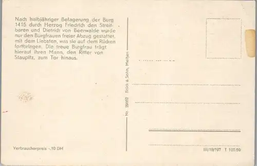 13137 - Deutschland - Burg Kriebstein , Kreismuseum , Gemälde - nicht gelaufen