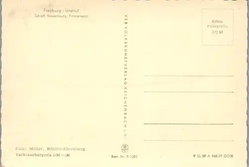 13146 - Deutschland - Freyburg , Unstrut , Schloß Neuenburg , Fürstensaal - nicht gelaufen