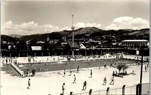 13155 - Slowenien - Krsko , Videm , Pool , Schwimmbad - gelaufen 1966