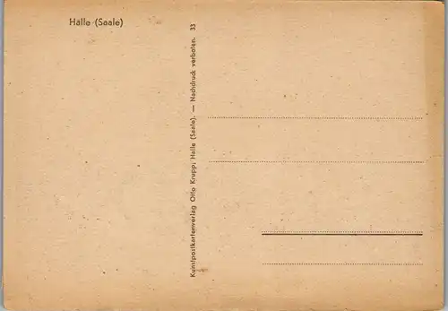 13171 - Deutschland - Halle , Saale - nicht gelaufen