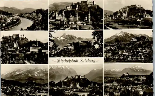 13185 - Salzburg - Mehrbildkarte - gelaufen 1969