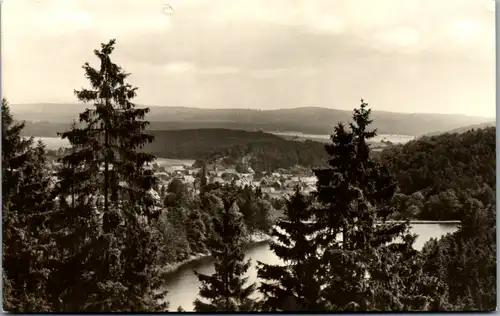 13187 - Deutschland - Güntersberg , Harz , Blick von der Schönemannsruh - gelaufen 1968