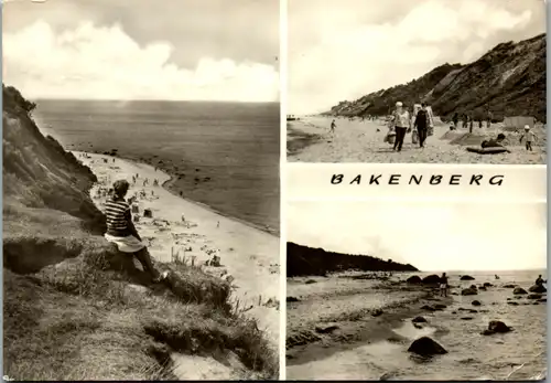 13189 - Deutschland - Rügen , Bakenberg , Mehrbildkarte - gelaufen