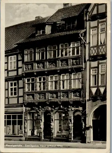 13196 - Deutschland - Wernigerode , Gerlitzsches Haus - gelaufen