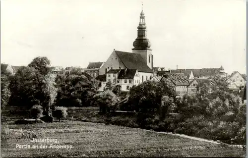 13206 - Russland - Insterburg , Tschernjachowsk , Partie an der Angerapp