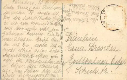 13213 - Polen - Bad Flinsberg , Swieradow Zdroj , Partie am Wasserfall - gelaufen 1917