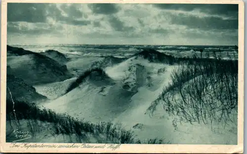 13218 - Russland - Ostsee , Im Kupstenterrain zwischen Ostsee und Haff - nicht gelaufen