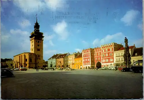 13246 - Niederösterreich - Retz , Hauptplatz - gelaufen 1971